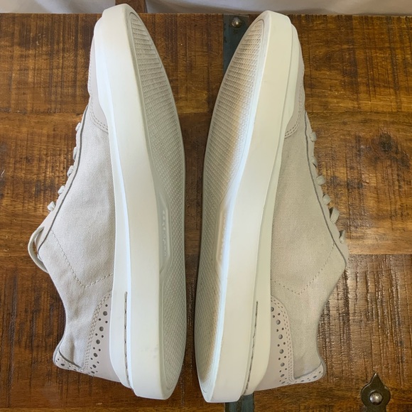Cole Haan GrandPro Rally T-Toe Sneaker Casual Light Grey Mens Size 8 1/2 C36747 - Picture 4 of 12